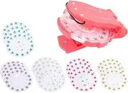 Glam Styling Tool, Ha Bedazzler Kit with 300 Gems, Bling Gem, Ha Gem er Glam Bling Styling Tool for Ha Clothes As Shown