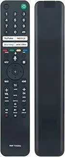[ALLIMITY] RMF-TX520U Replacement Voice Remote fit for Sony Bravia TV KD-50X80J KD-55X80J KD-55X85J KD-65X80J KD-65X85J KD-75X85J KD-43X80J XR-55X90J XR-65X90J XR-55A80J XR-65A80J XR-77A80J XR-65X95J