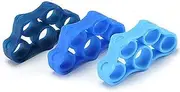 Serenily Finger Exerciser, Hand Exerciser, Hand Strengthener for Carpal Tunnel Rlief. Hand Grip Strengthener, Finger Stretcher. Grip Strength Trainer, Resistance Bands. Silicone Finger Gripper.