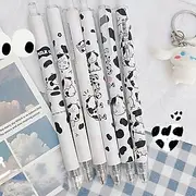 6pcs Touch Type Cartoon Neutral Pen Korean Creative Cute Girl Heart Fairy Brush Pen