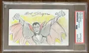 Scooby Doo Villain Original Drawing Sketch By Bob Singer PSA DNA COA Signed Auto