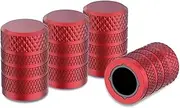 RZAPCTPB Fit for Jeep Grand Cherokee Wrangler JK Gladiator Compass Renegade,Car Tire Valve Caps,4 Pack Car Tire Valve Stem Caps,Car Accessorier