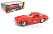 BBURAGO 18- 1954 54 MERCEDES BENZ 300 SL GULLWING 1/24 DIECAST RED 22023