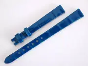 Van Cleef & Arpels Shiny Blue Alligator Strap 10.5mm for Sweet Charms 21mm New !