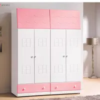 在飛比找蝦皮商城優惠-obis 衣櫃 衣櫥 收納櫃 童話粉紅雙色5尺衣櫥