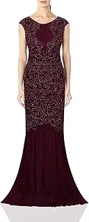 [Vijiv] 1920s Inspired Gatsby V Back Art Deco Beaded Maxi Evening Long Prom Dress