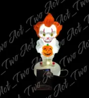 Pennywise Halloween Purple IT Chapter 2 GEMMY Blow Mold 12" Lighted Decor NEW