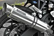 BEAMS R-EVO2 Stainless Steel Slip-on Government Certification YZF R-25 2022~ G268-54-P6J