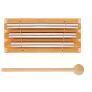 Chime Three Tone Trio Chime Bell Hand Percussion Chimes for Prayer Meditation