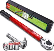 Torque Wrench Set with 1/2 Inch Drive 8~168 FT-LB