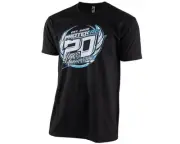 PTK-1019-XL PROTEK RC 20TH ANNIVERSARY SHORT SLEEVE T-SHIRT (BLACK) (XL)
