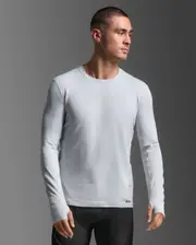 Ignition Grid Base Layer, 2XU, S, Harbor Mist/Black Reflective, Male