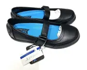 DR. SCHOLL'S Ladies Mary Jane Work Shoes Dri-Lex Size 6 Black NEW in Box