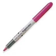 16005 Pilot Spotliter Supreme Fluorescent Highlighter, Pink Ink, Chisel, 1 Each