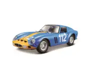 Bburago 1:24 Scale Ferrari 250 GTO 1964 Blue Model Car Kit