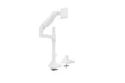 Brateck Pole-Mounted Spring Monitor Arm For 17"- 49" - White [LDT81-C012P-W]