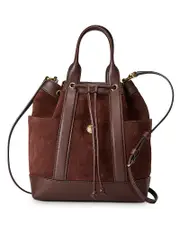 Veronica Beard Leather Goody Bag