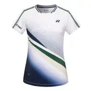 YONEX 24S/S Women's Badminton T-Shirts Sportswear Top Tee White NWT 241TS018F