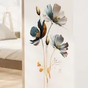 3D Wall Stickers DIY Flower Wall Decal Removable Waterproof Wall Art Floral