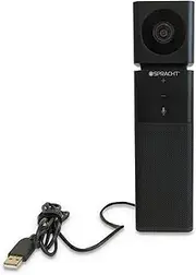 Spracht CC-2020 Aura Video Mate HD USB Video Conferencing and Huddle Room Camera, Black