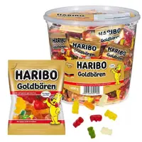 在飛比找蝦皮購物優惠-德國 Haribo 哈瑞寶 小熊軟糖 金熊Q軟糖 桶裝 水果