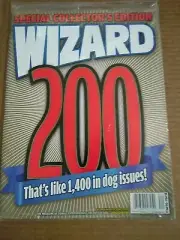 WIZARD MAGAZINE #200 Gold Anniversary cover 2008 sealed