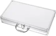 [CATIEBYE] Metal Suitcase for Men Aluminum Storage Case Lock Aluminum Alloy Tool Box for Briefcase Looking