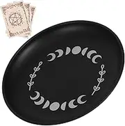 ULTECHNOVO Elegant Stainless Steel Candle Holder Plate for Ceremony Tray for Altar Household Candle Storage Smooth Surface Lightweight Design for Religious Events Home Decor