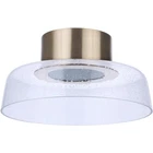 Craftmade 55181-SB-LED Centric Flush Mount Satin Brass