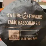 Camo Basecamp 3.0 Sleeping Pad by Venture Forward 78" X 25" X 3"
