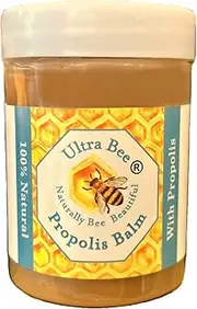 Ultra Bee Naturally Bee Beautiful 100% Natural Propolis Balm (+10% Propolis) Handmade 100ml