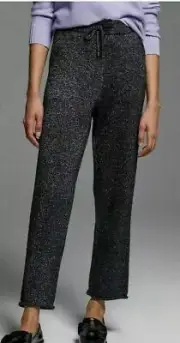 NWT Anthropologie Toulouse Knit Pants Sparkle S