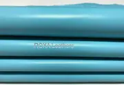 Lambskin Genuine Leather Skins Sheep Lamb Nappa Turquoise Leather Skins 6 Sqft