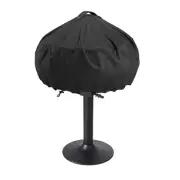 Round SplashProof Cover for Mini Barbecue Grills Long Lasting Durability