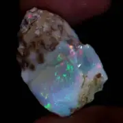 25.70 Ct October Birthstone AAA Ethiopian Opal Rough Welo/Multi Fire Amazing Raw