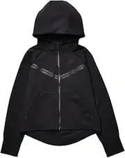 [Nike] Girl's NSW Tech Fleece Windrunner Full Zip Hoodie (Little Kids/Big Kids)
