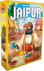 Space Cowboys Jaipur Board Game (New Edition) | Strategy Game,Two Player Trading Game,Ages 10+