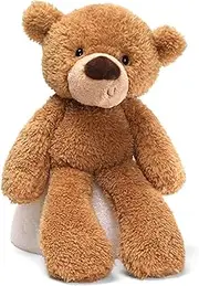 GUND 320116 Fuzzy Teddy Bear Stuffed Animal Plush, Beige, 13.5" Stuffed Animal, Beige, 34.29 cm