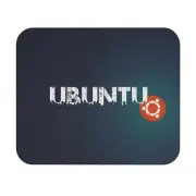 Linux Ubuntu Dystopian Skyline Themed Mouse Pad