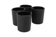 40 Pack Black Matt Tealight Candle Holder 6.5cm Festival Decor Wedding Propose Parties Holiday and Home Decor