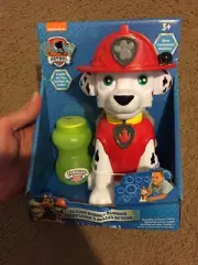 Little Kids Marshall Action Bubble Blower, Multicolor Paw Patrol Nickelodeon