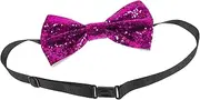 [VALICLUD] Glittering Pre Tied Bow Tie for Men Adjustable Adult Bowtie for Weddings Parties and Special Events Stand Sparkling Design