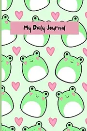 Squishmallow Notebook/Journal: Squishmallow Frog