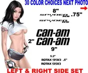 CAN AM CANAM ROTAX 990 SPYDER RS DECALS REPLACEMENT 30 color choices