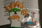 FELT STORY/GLOVE PUPPET/TEACHER RESOURCE - 5 CHEEKY MONKEYS COMBINED SET