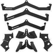 Meteor Cable Pulley Attachment-Cable Pulley Accessories-Exercise Machine Accessories, LAT Pull-Down, V-Grip, Tricep Grip, LAT Pull-Down (Set and Individual Piece)