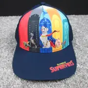DC Superpets Hat Cap Snap Back Navy Blue Superhero Kids Show Boys Youth OSFM NWT