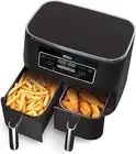Ninja DZ100 Foodi 4-in-1 8 qt 2-Basket Air Fryer with DualZone Technology