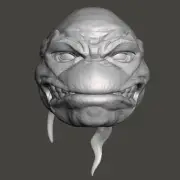 Leonardo Teenage Mutant Ninja Turtle TMNT custom head for action figures