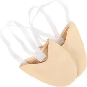 [HONMEET] 1 Pair Half Soles Dance Shoes Breathable Toe Covers Comfortable Toe Protectors